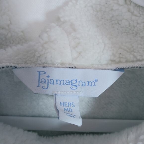 Pajamagram Solstice Shearling Rollneck Pajama Sweatshirt  M - Picture 6 of 9
